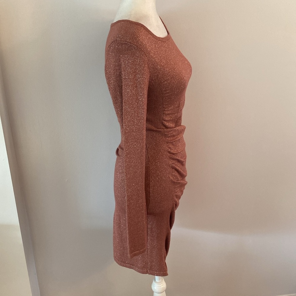 Express NWT sparkle ranched side dress small - Picture 5 of 9